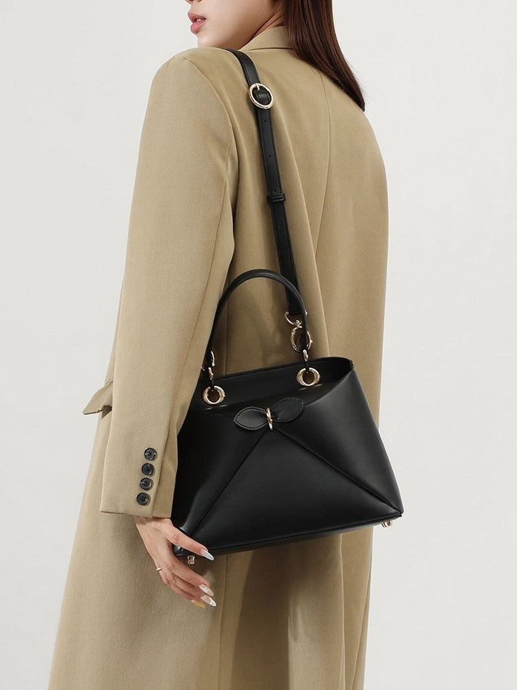 Capacity Bow Design High Sense One Handbags