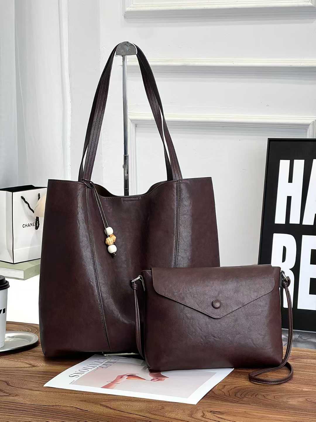 Korean Style Lazy Leisure Commute Niche Tote Bag