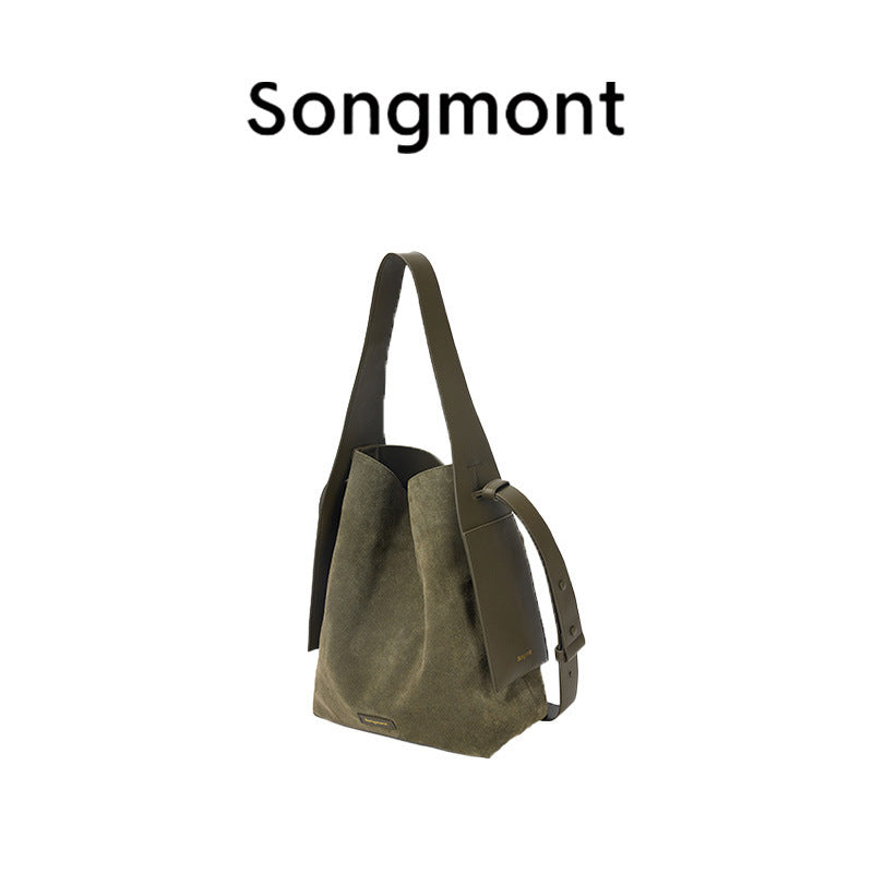 Suede Under The Mountain Lazy Commuter Women's Shoulder Bag