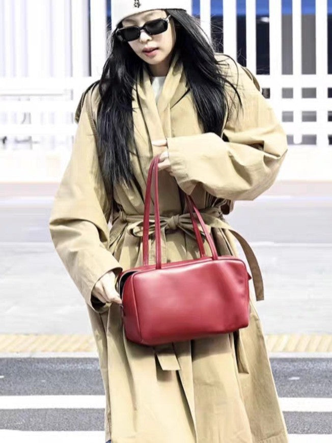Trendy Versatile Bowling Commuter Portable Boston Underarm Bag