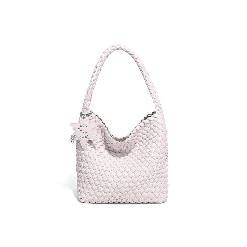 Women's Classic Gun Portable Underarm Fashion Solid Color Handmade Women's Handbag