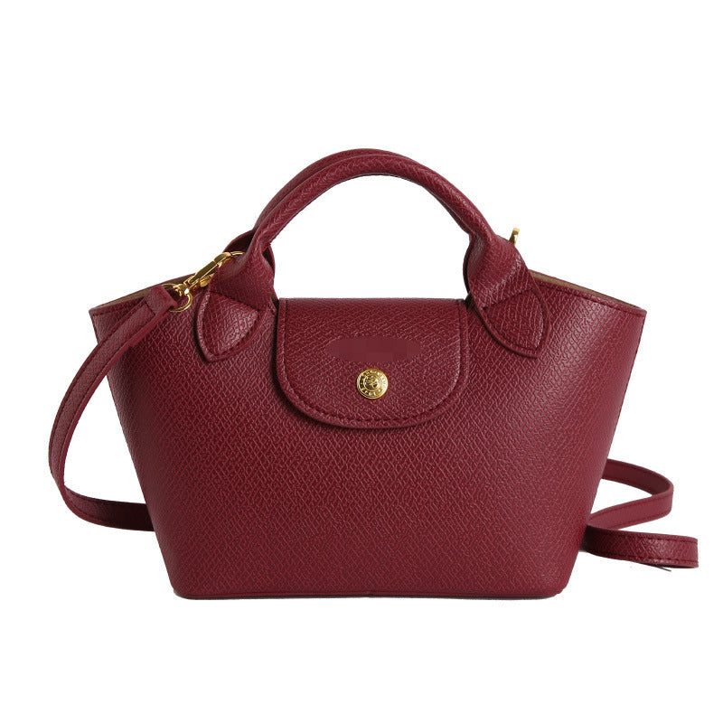 Durable Attractive Ingot Vegetable Basket Dumpling Women's Messenger Bag