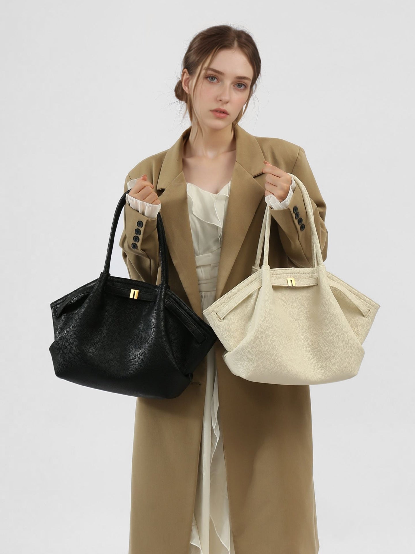 Women's Underarm French Minority Design Retro Fashion Large Shoulder Bags