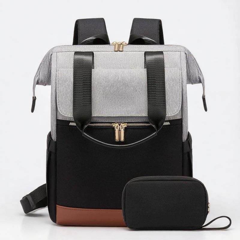 Women's Waterproof Oxford Cloth Commuter Large Capacity Storage Leisure Backpack