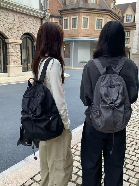 Women's & Men's Niche Polka Dot College High Minimalist Women's Backpack