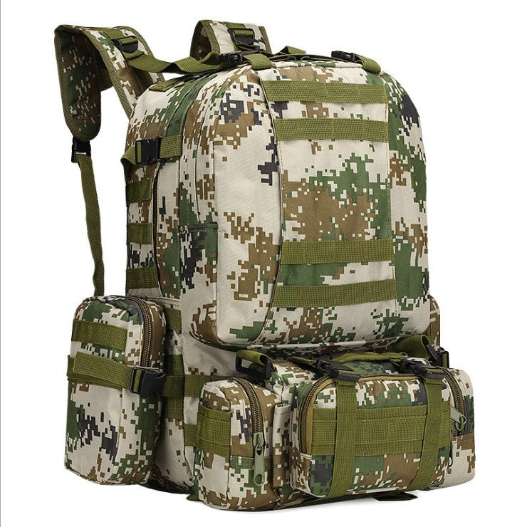 Men's Mix Hiking Oxford Cloth Combination Big Backpacks