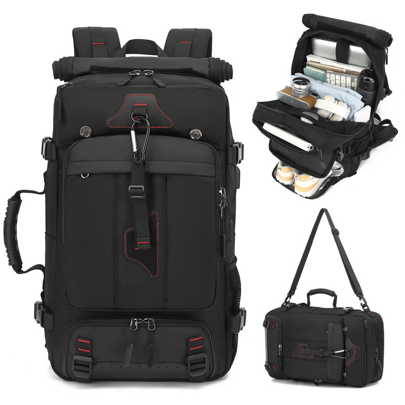 Women's & Men's Large Capacity Scalable Boarding Storage Luggage