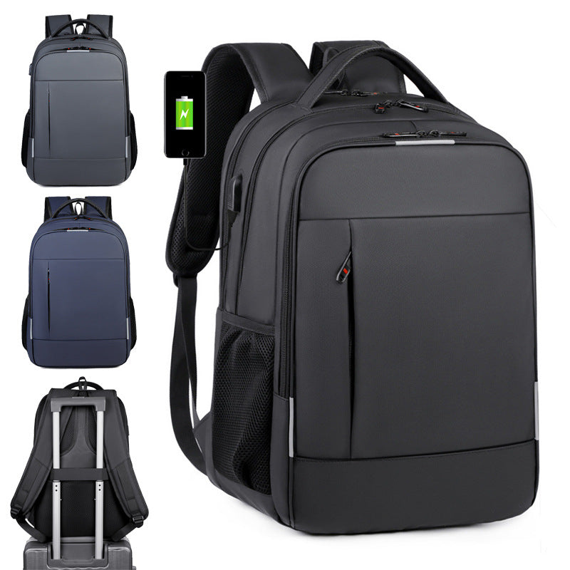 Versatile Men's Leisure Computer Trendy Fashion Business Backpack