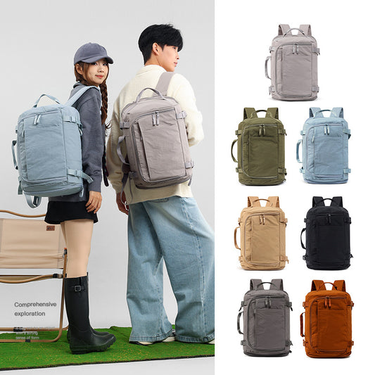 Women's & Men's Large Capacity Traveling Warehouse Lightweight Business Trip Multifunctional Leisure Backpack