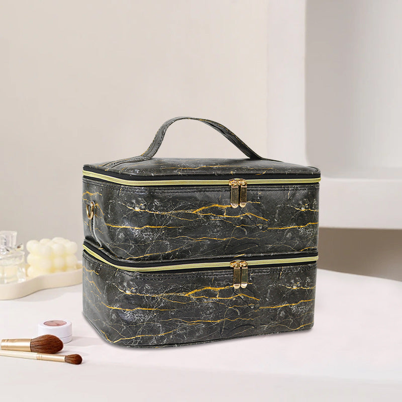 Large Capacity Tattoo Manicure Nail Polish Makeup Bag