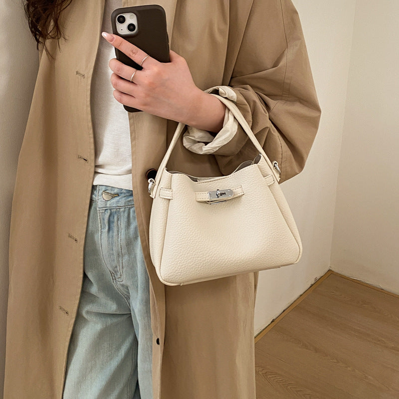 Attractive Women's Popular Fashion High-grade Portable Bucket Bag