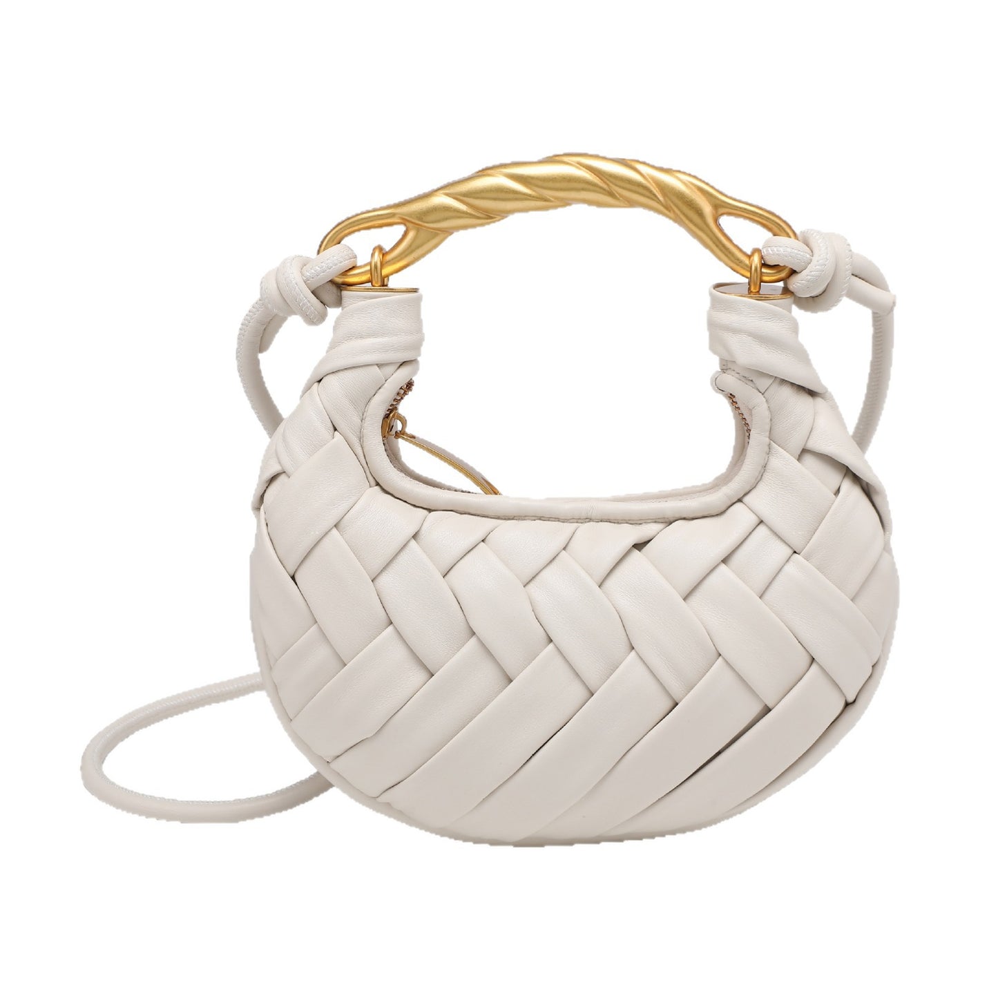 Women's Bird's Nest Light Luxury High-grade Metal Women's Shoulder Bag