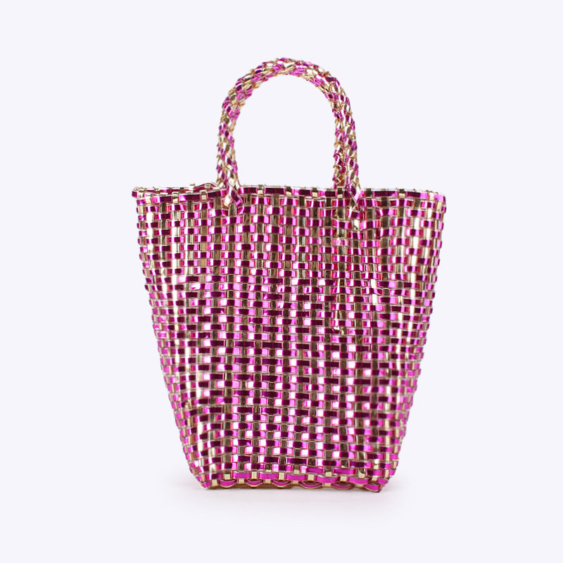Simple Plastic Woven Daily Leisure Seaside Vacation Bags