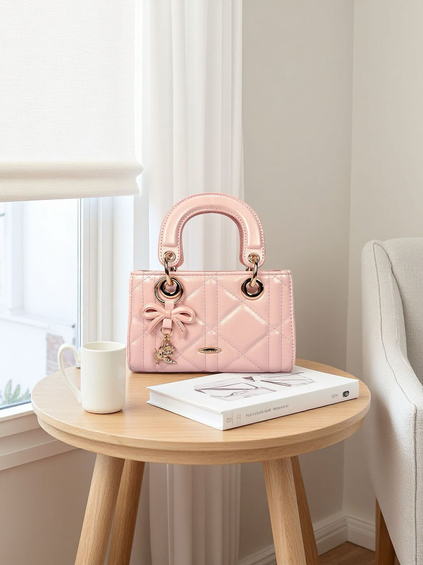 Women's Diamond Peach Heart High-grade Light Luxury Bags