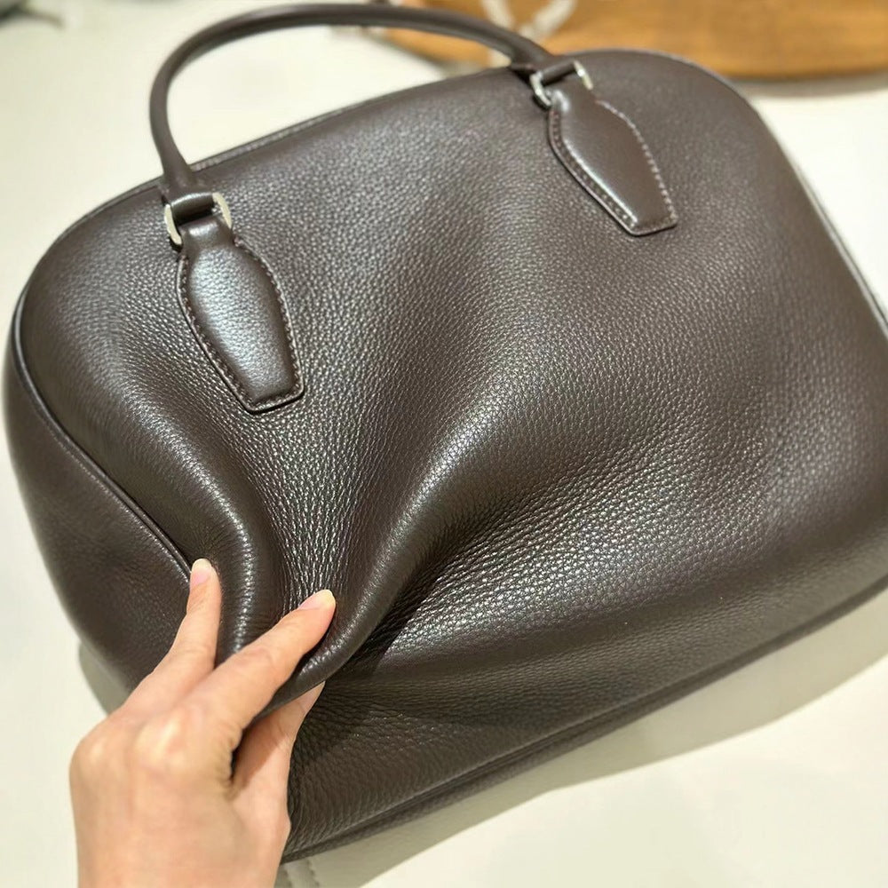 Commuter All-steel Hardware Top Layer Cowhide Portable Bags