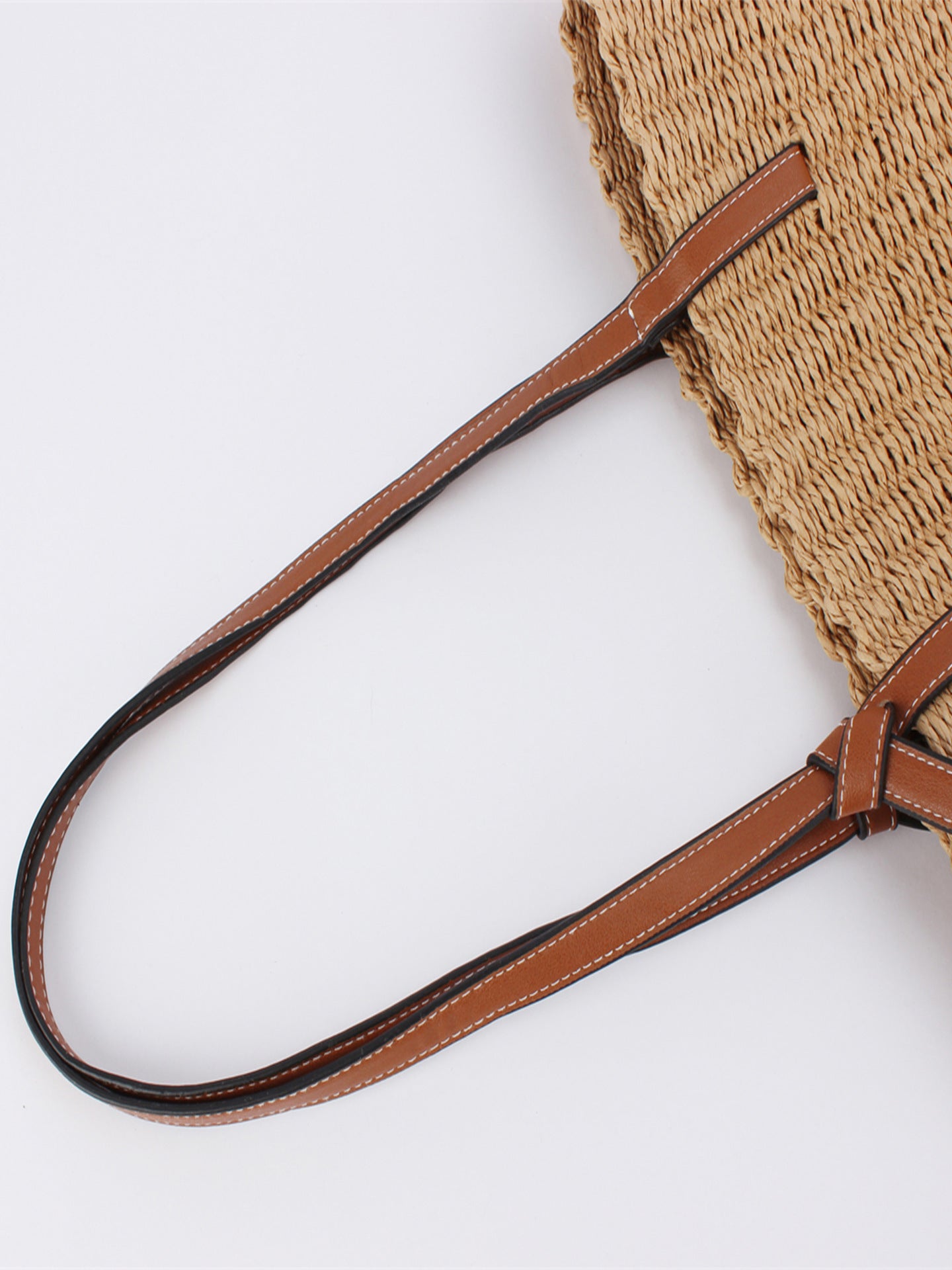Retro Woven Fashion Beach Vacation Large Women's Shoulder Bag