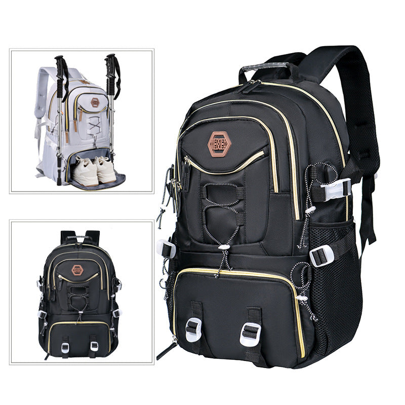 Oxford Cloth Good-looking Large Capacity High Sense Leisure Backpack