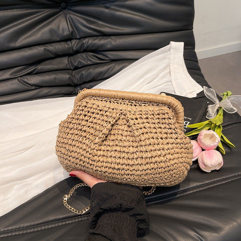 Women's Fashion Vacation Seaside Cloud Good-looking Hollow Bags