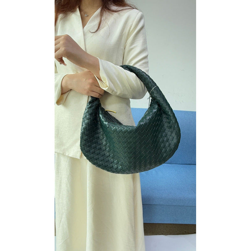 Knotted Woven Portable Underarm Fashion Large Bags