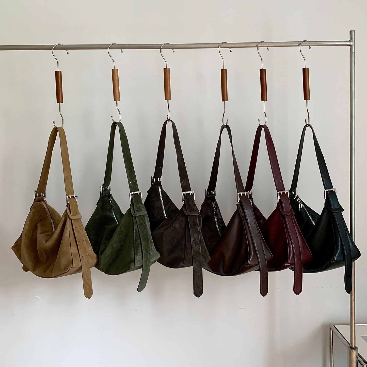 Women's Fashion Solid Color Texture Advanced Women's Handbag