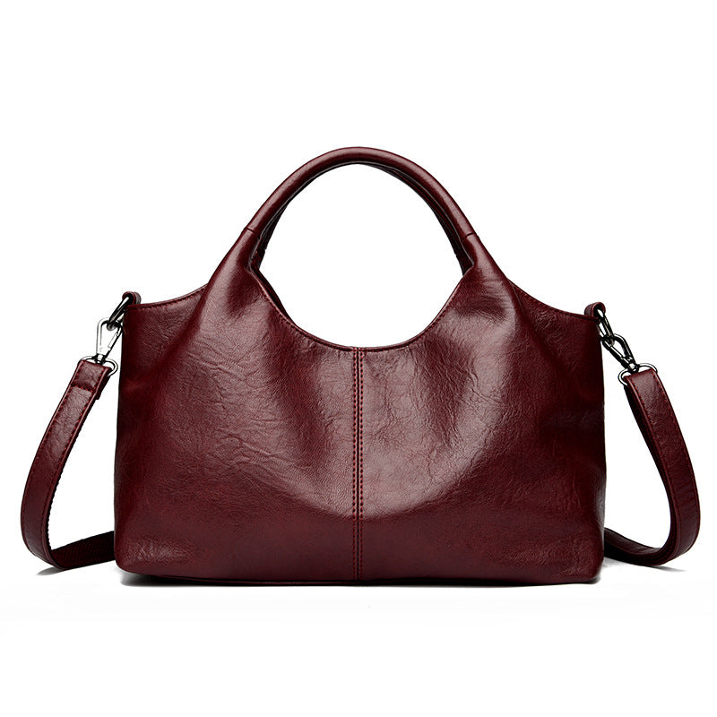 Women's Large Capacity Commuter High-grade Fashion Soft Handbags