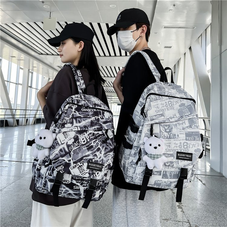Boys Junior High Iti Male Trendy Women's Backpack