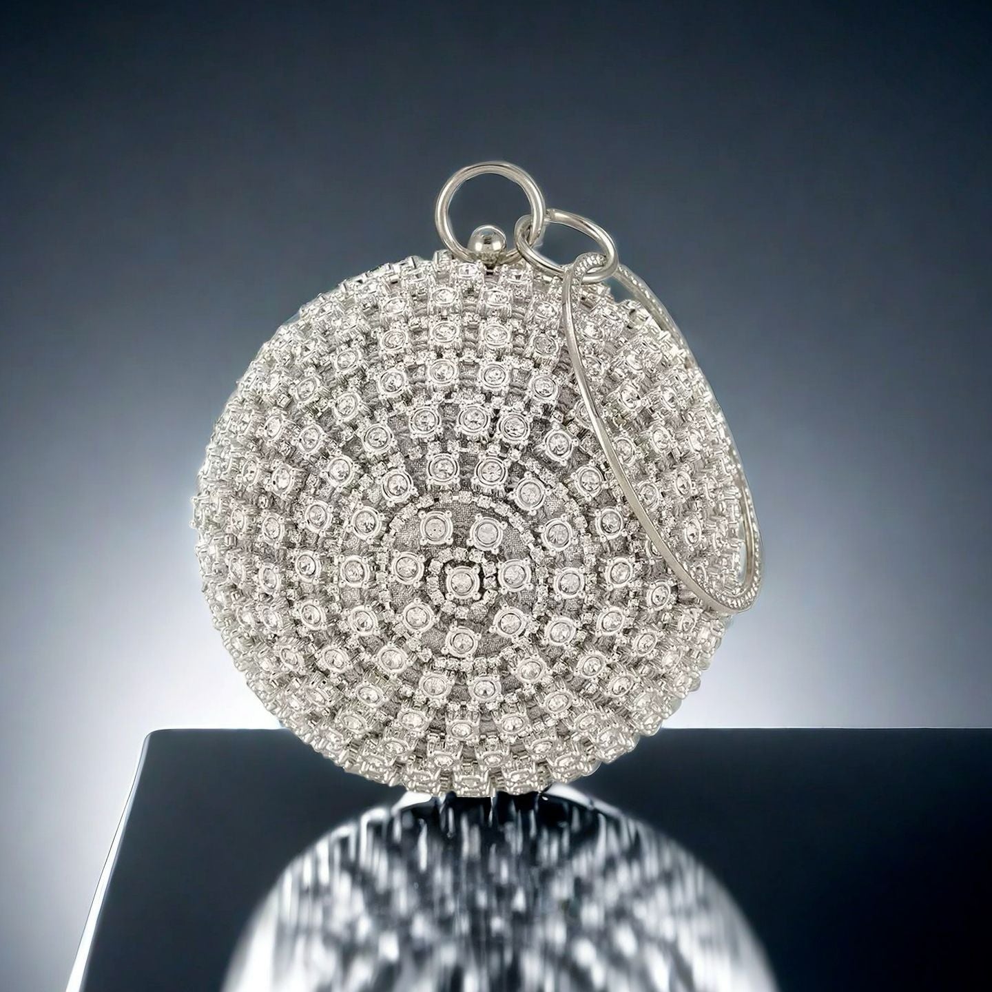 Girly Style Clutch Shiny Party Diamond Wedding Sparkling Glittering Bags