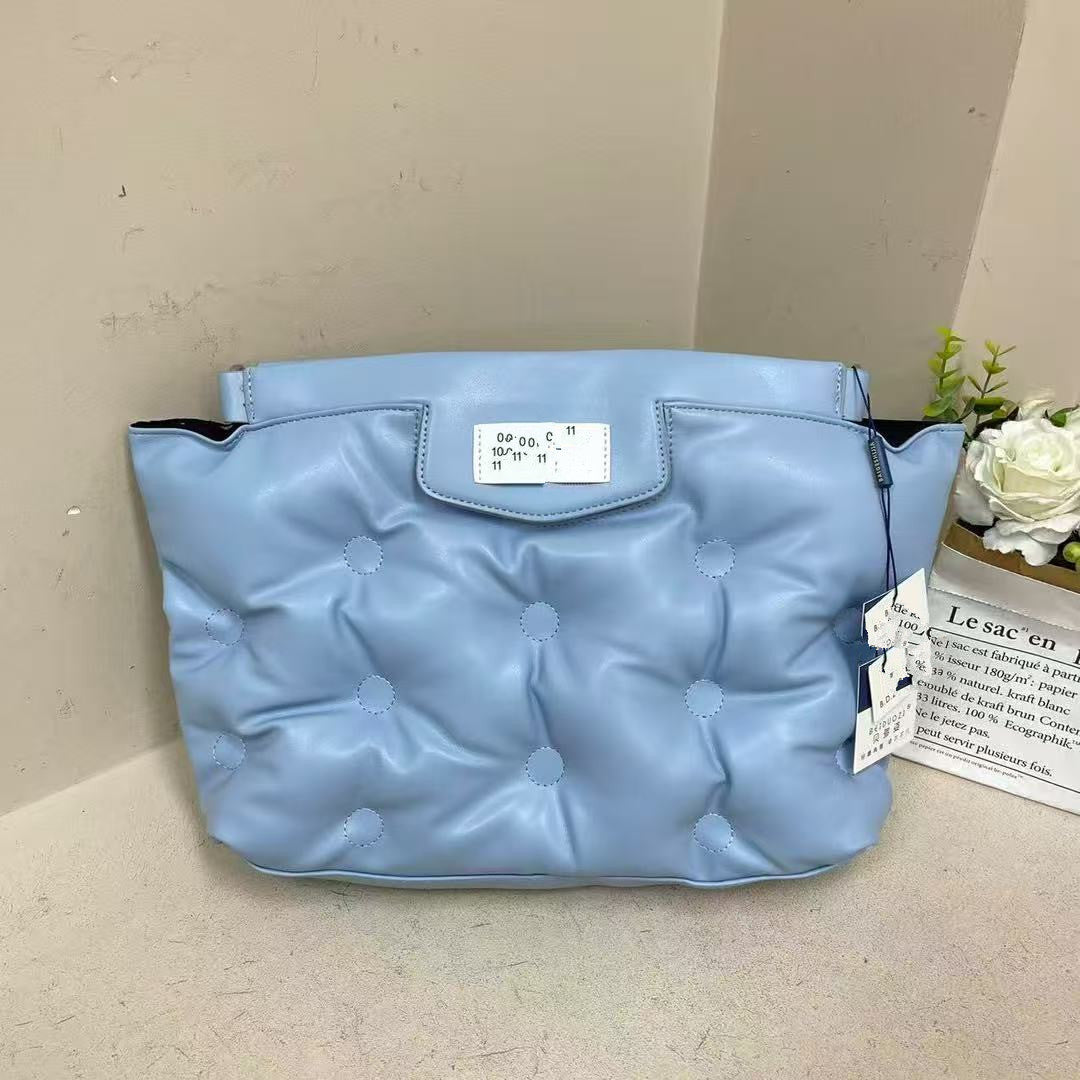Women's Down Pillow Space Cotton Lazy Large Capacity Handbags