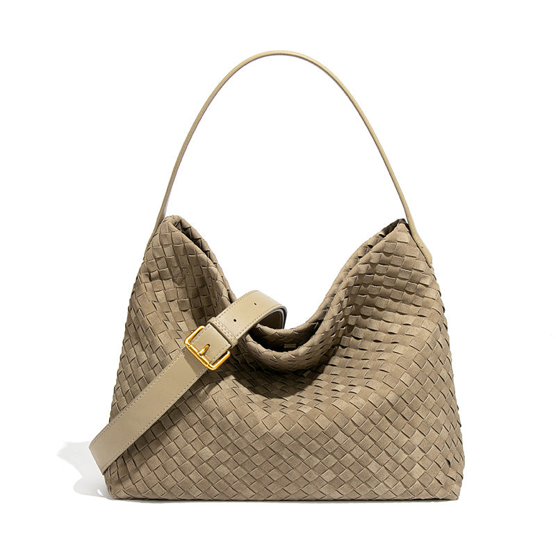 Women's Handmade Woven Fashionable Versatile Large Capacity Tote Bags