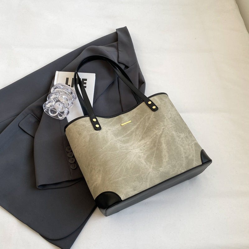 Casual Women's Korean Commuter Fashion Simple Shoulder Bags
