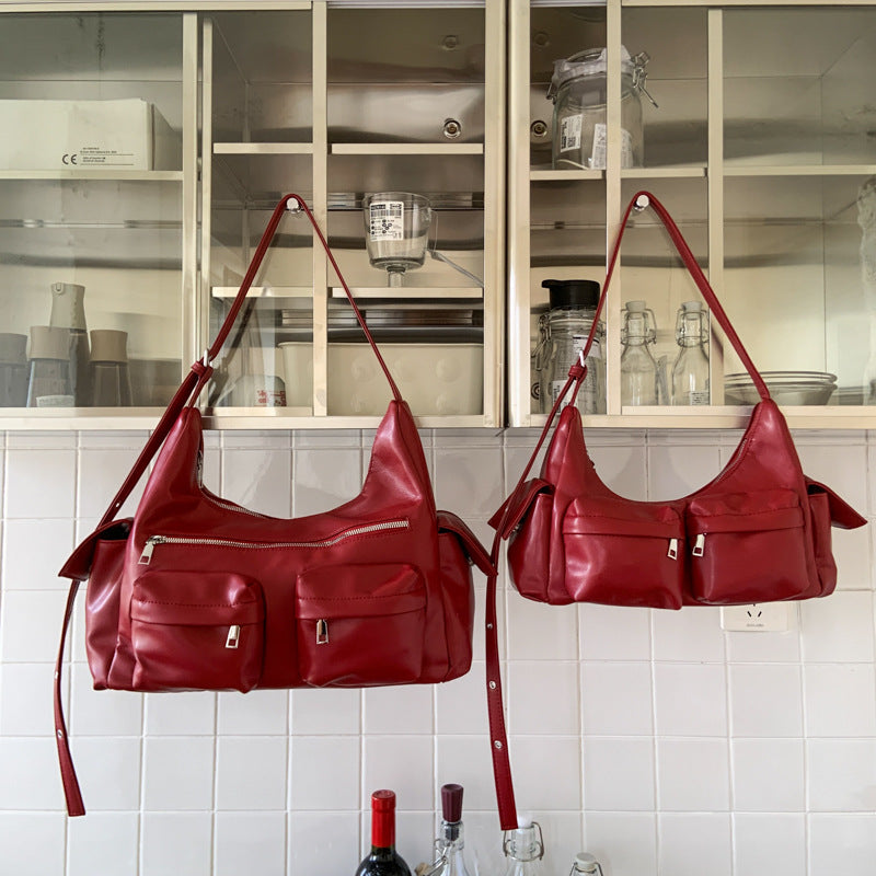 Fashion Commuter Niche Large College Out Women's Shoulder Bag