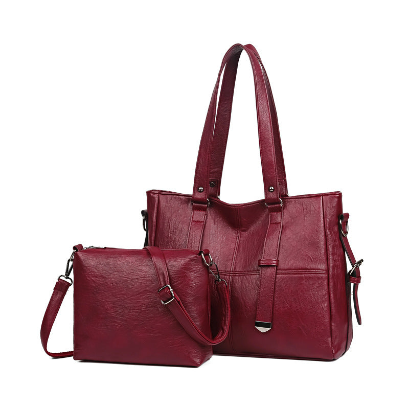 Women's Fashion Combination Match Sets Large Capacity Bags