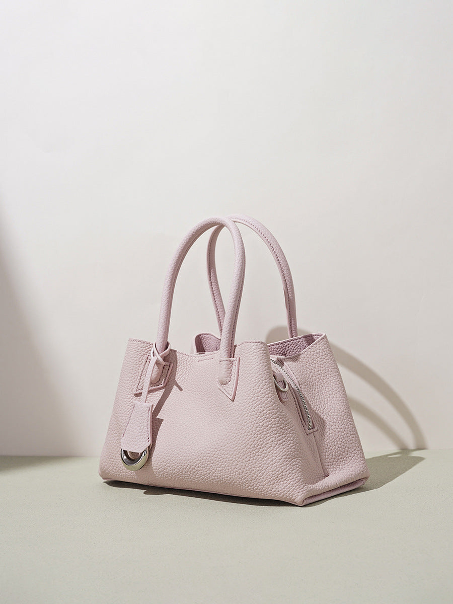 Women's Vegetable Basket Design Genuine Leather Good-looking Fashionable Women's Handbag