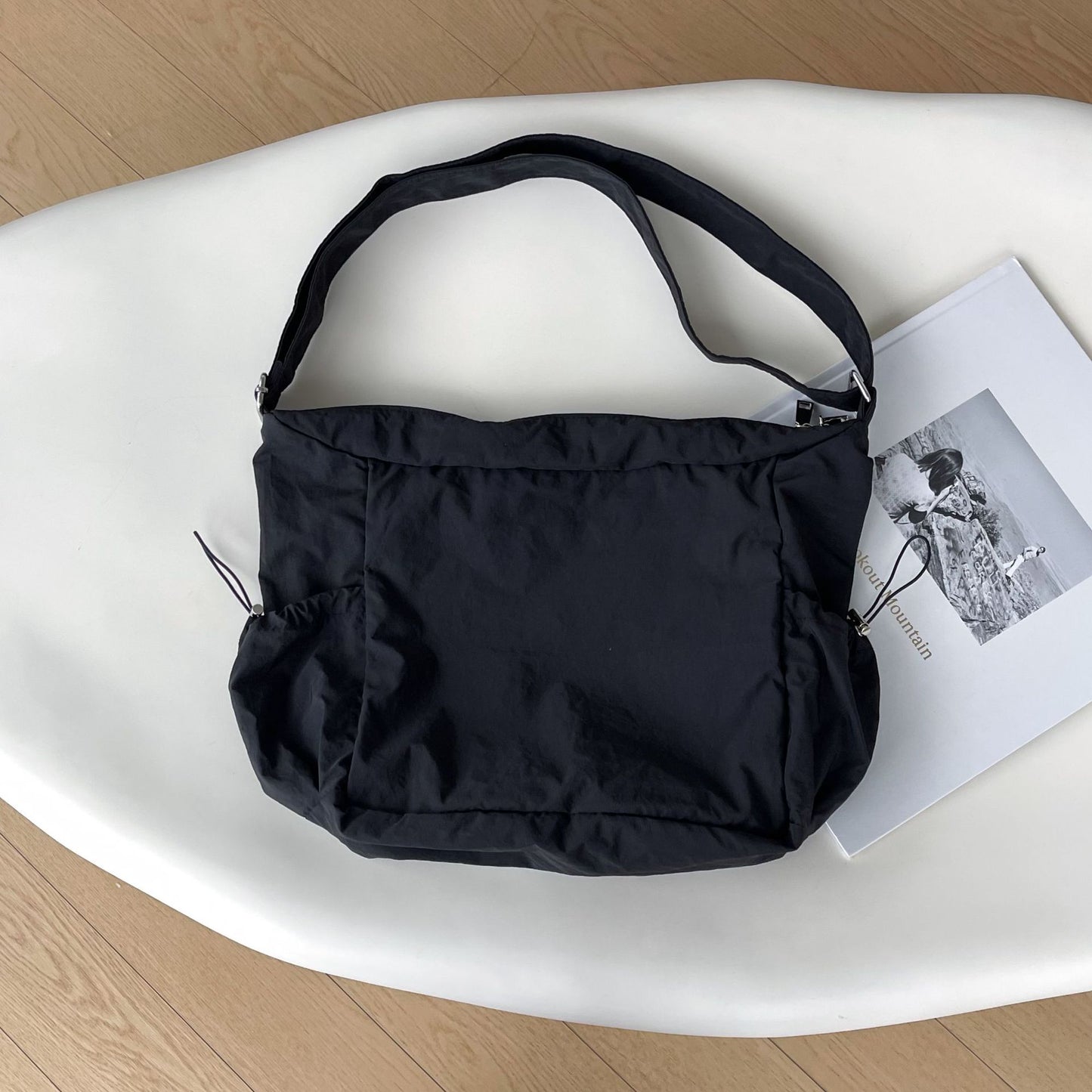 Korean Style Nylon Classic Multifunctional Large Shoulder Bags