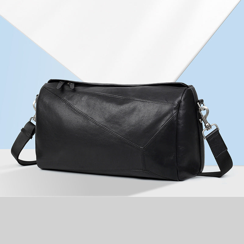 Men's First Layer Cowhide Large Capacity Korean Men's Messenger Bags