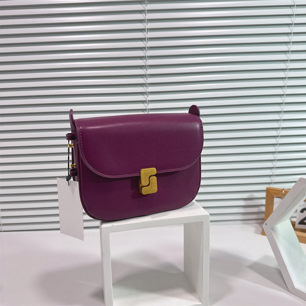 Stylish Popular French Lady Temperament Large Women's Messenger Bag