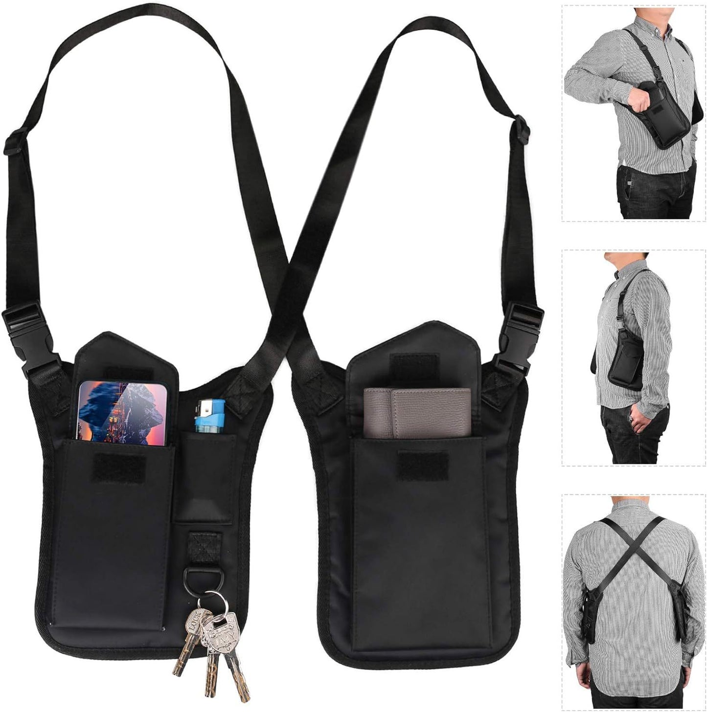 Invisible Army Fan Agent Personal Lightweight Backpacks
