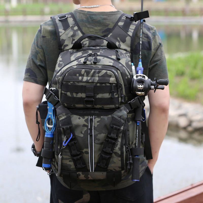 Lure Large Capacity Camouflage Waterproof Combat Sports Backpack