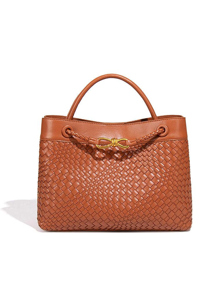 Women's Woven Hand-woven Horoscope Large Capacity For Tote Bag