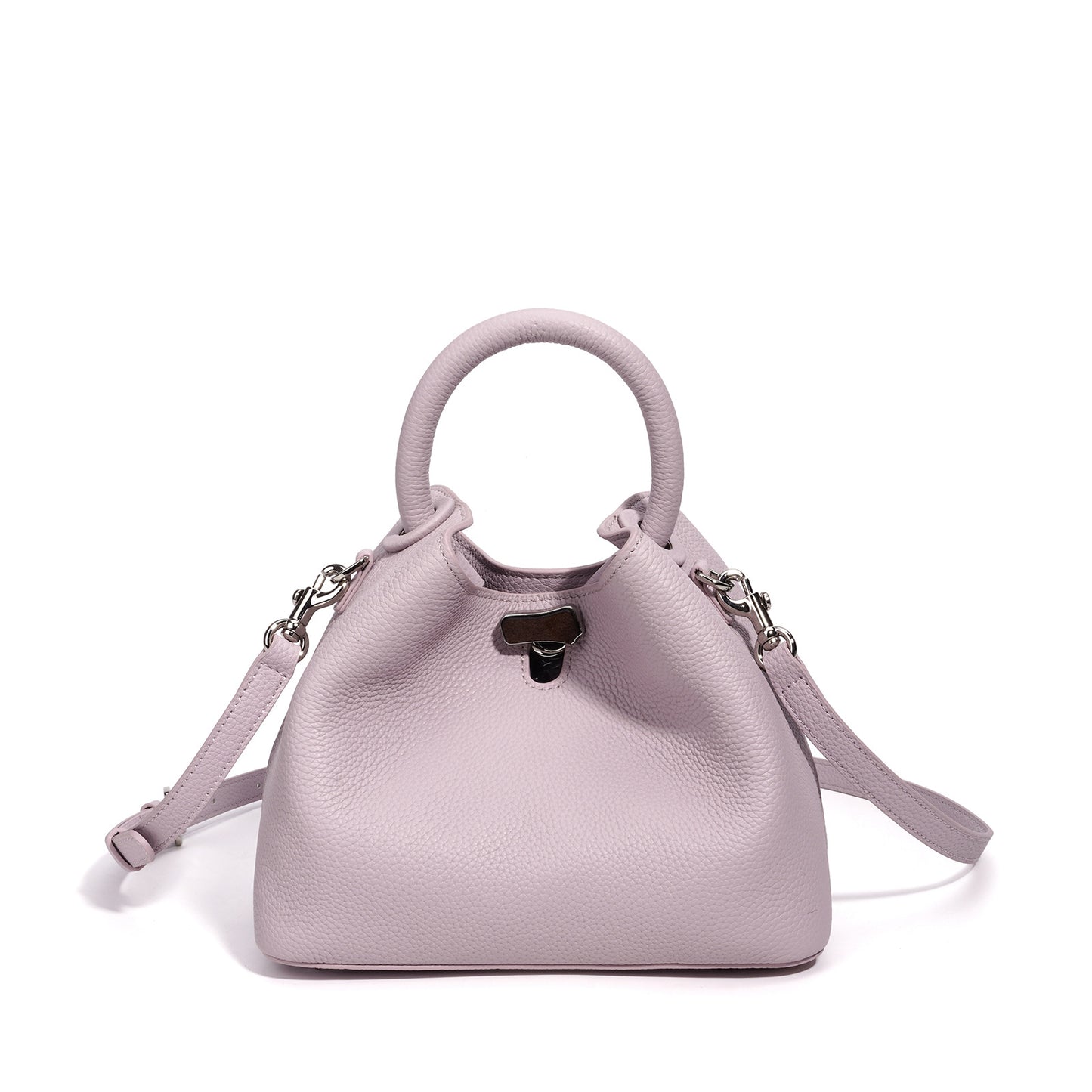 Women's High-grade Lychee Pattern Niche Simplicity Women's Handbag
