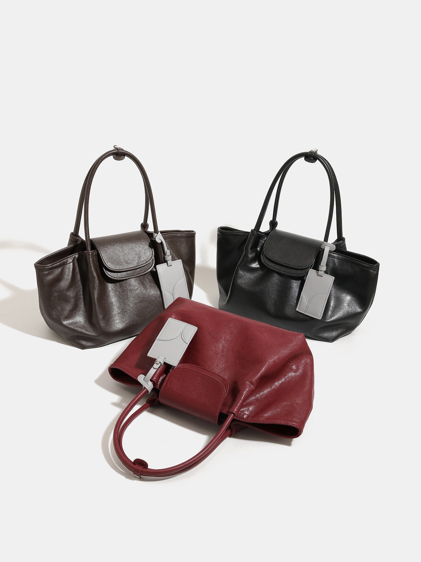 Women's Niche Red Large Capacity High-grade Tote Bag