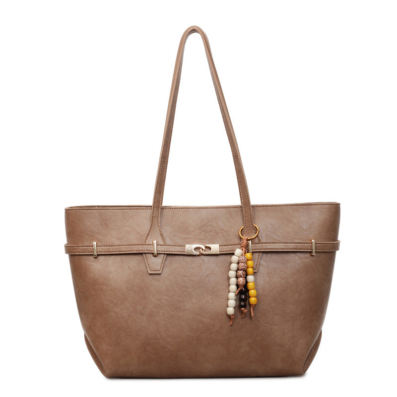 Women's High-grade Large Capacity Fashion Commuter Tote Bag