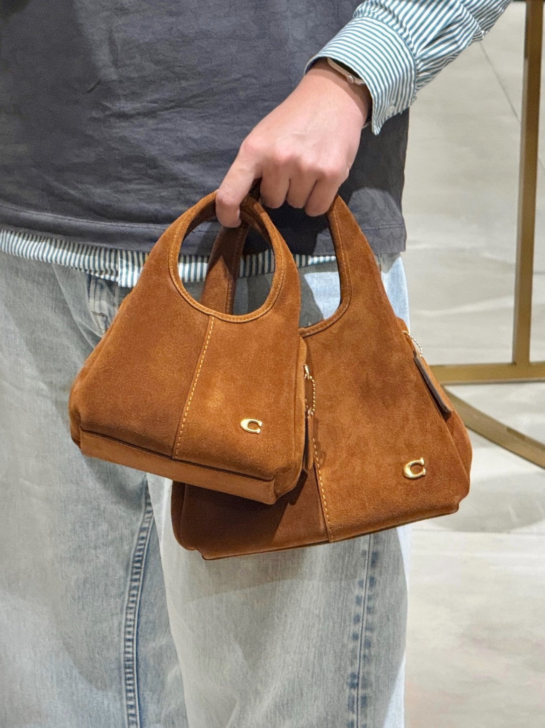 Stylish Vegetable Basket Large Lychee Pattern Women's Handbag