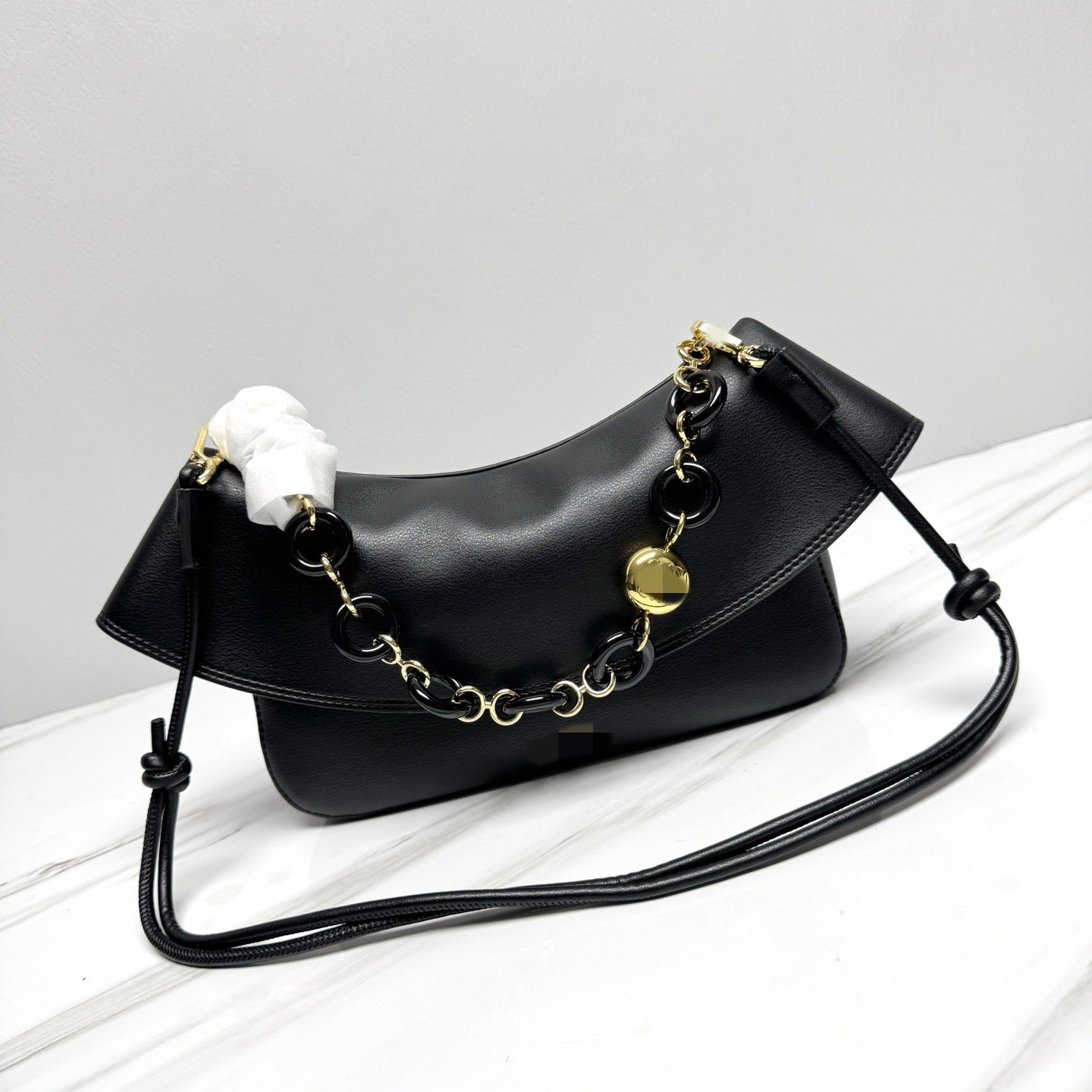 Women's High Version Mi Medium Fashion Genuine Underarm Bag