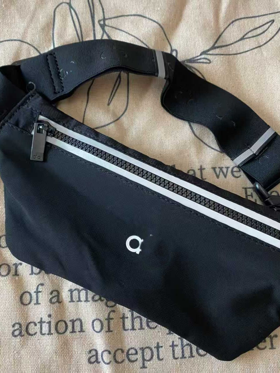 Women's & Men's Fitness Transparent Mesh Dry Breathable Running Sport Waist Bag, Accessory Bag