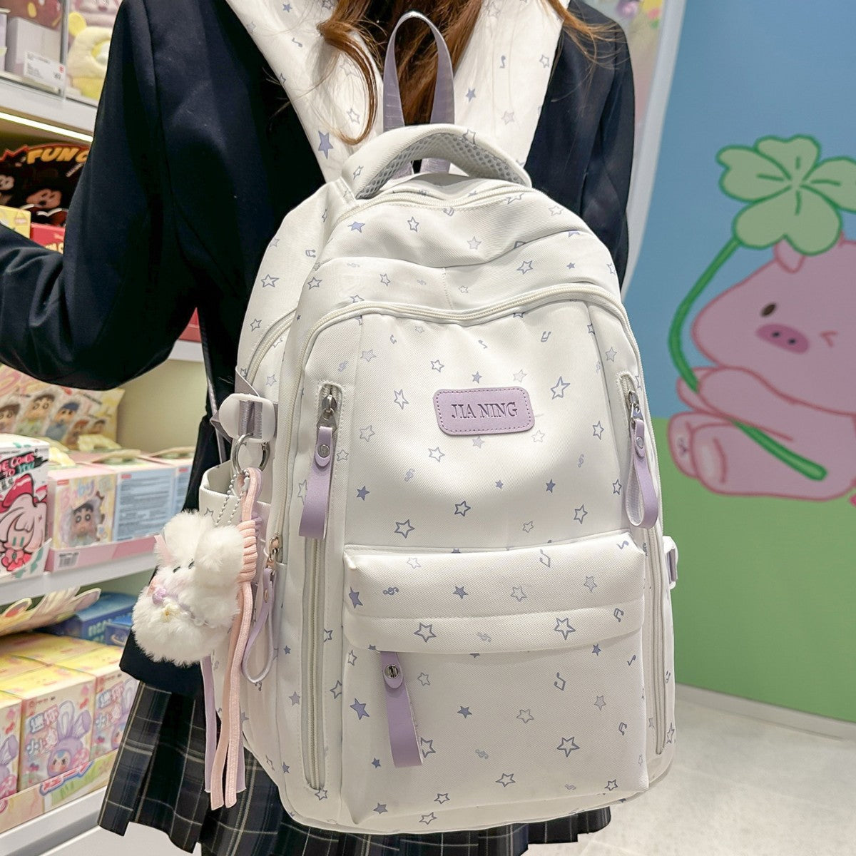Korean Style Princess Cute Printed Junior High Leisure Backpack