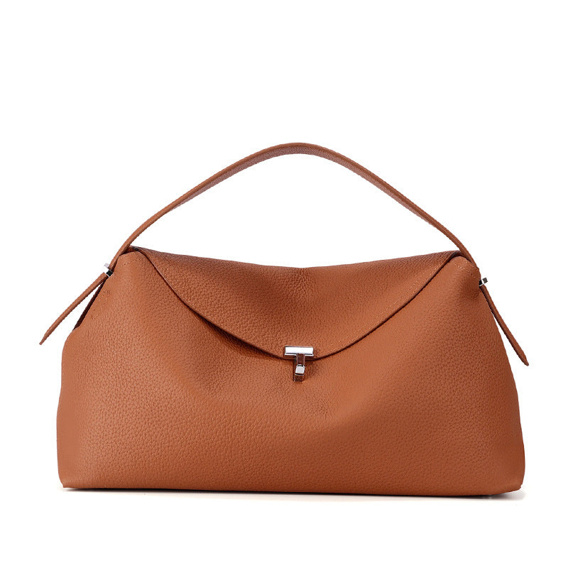 Women's Pillow Cowhide Genuine Leather Minority Fashion Women's Messenger Bag