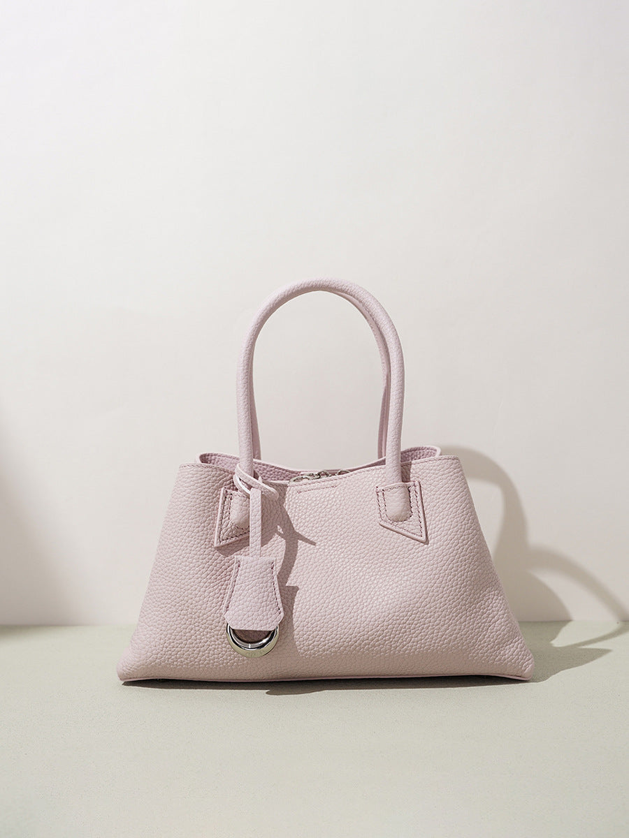 Women's Vegetable Basket Design Genuine Leather Good-looking Fashionable Women's Handbag