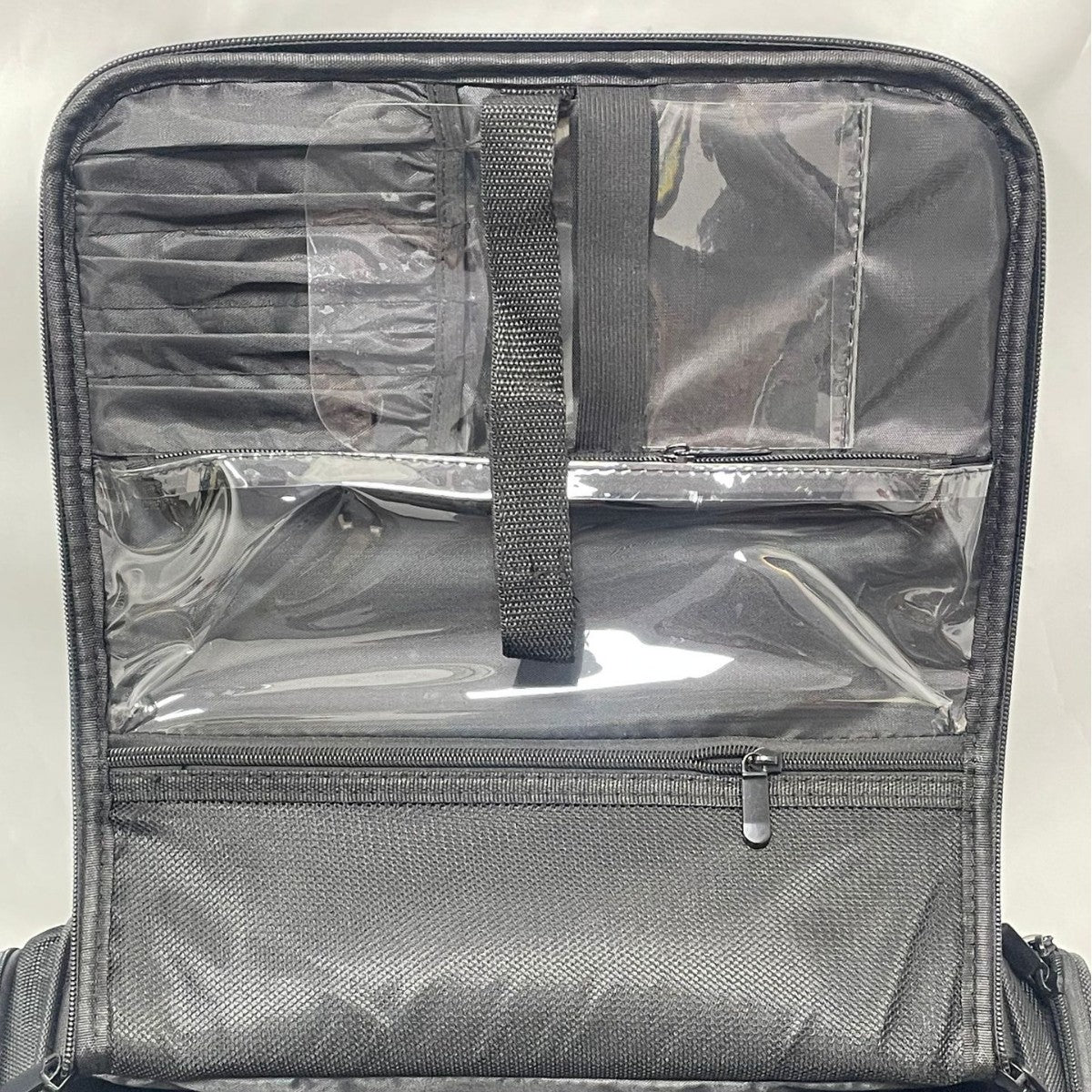 Large Capacity Function Layered Roller Design Nail Makeup Storage Artist Cosmetic Case