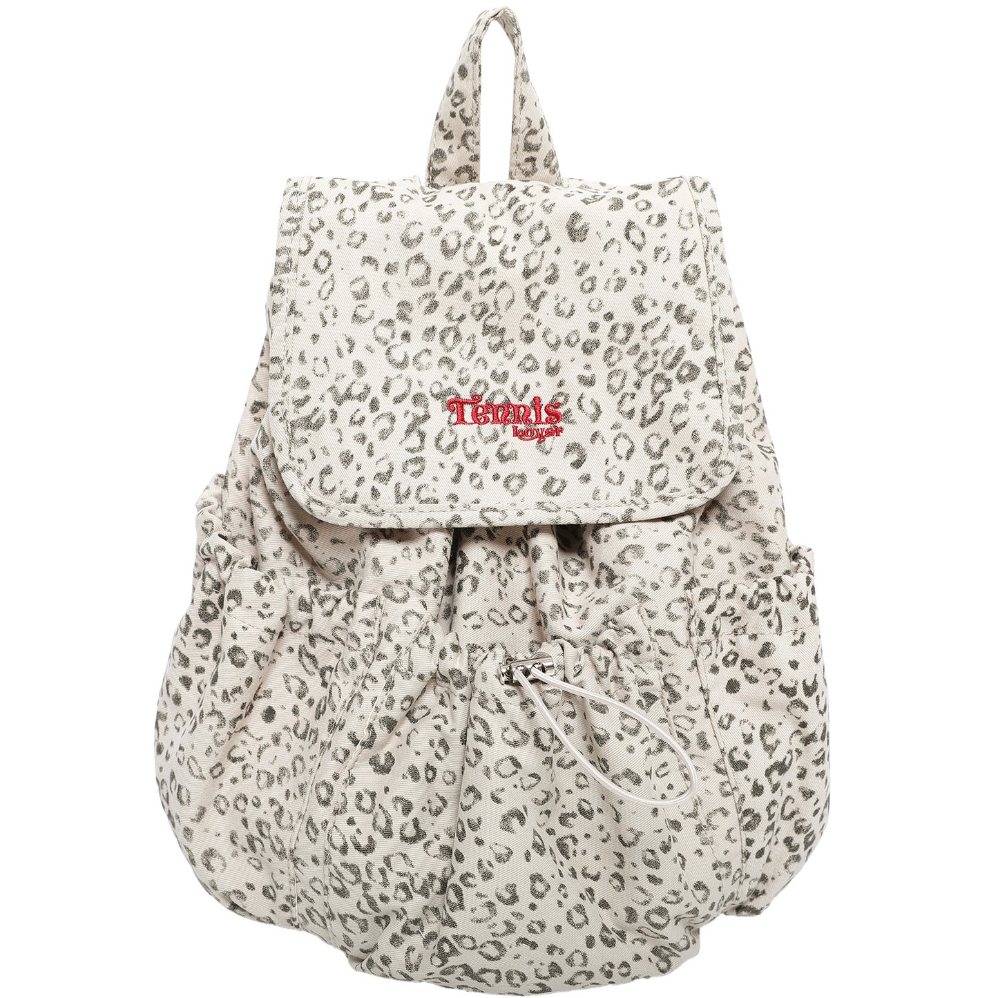 Korean Style Polka Dot Female Design Drawstring Backpacks